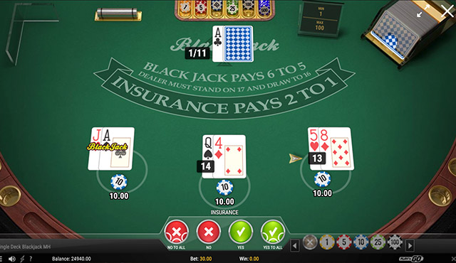 Multi-Hand Blackjack